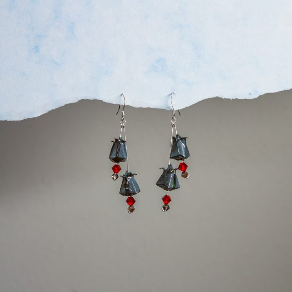 Tulip Origami Earrings