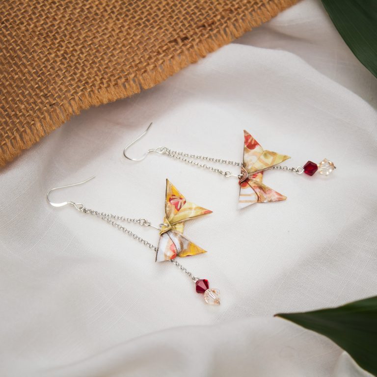 Butterfly Origami Earrings